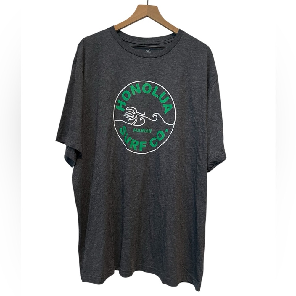 NWT Gray Honolua Surf Co T-Shirt Top Line 4XL 3XL